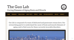 Desktop Screenshot of guolab.neurology.ucla.edu