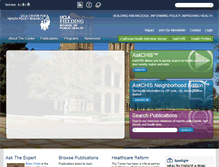 Tablet Screenshot of healthpolicy.ucla.edu