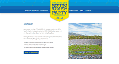Desktop Screenshot of bruingameday.ucla.edu