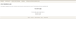 Desktop Screenshot of geneeqtl.genetics.ucla.edu