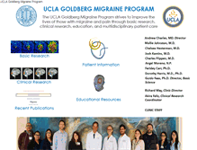 Tablet Screenshot of hartp.neurology.ucla.edu