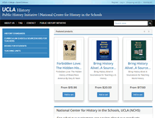 Tablet Screenshot of nchs.ss.ucla.edu