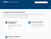 Tablet Screenshot of api.ucla.edu