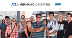 Desktop Screenshot of germanic.ucla.edu