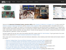 Tablet Screenshot of nesl.ee.ucla.edu