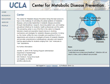 Tablet Screenshot of cmdp.ucla.edu