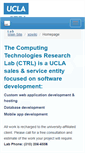 Mobile Screenshot of ctrl.ucla.edu