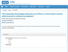 Tablet Screenshot of ctrl.ucla.edu