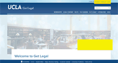 Desktop Screenshot of getlegal.ucla.edu