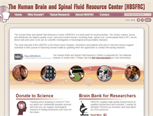 Tablet Screenshot of brainbank.ucla.edu