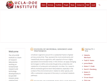 Tablet Screenshot of doe-mbi.ucla.edu
