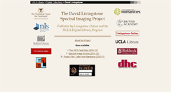 Desktop Screenshot of livingstone.library.ucla.edu