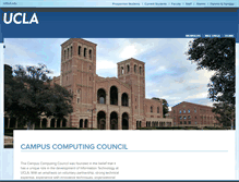 Tablet Screenshot of ccc.ucla.edu