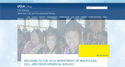 Desktop Screenshot of mcdb.ucla.edu