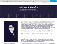 Tablet Screenshot of golden.polisci.ucla.edu