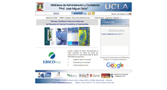 Desktop Screenshot of bibadm.ucla.edu.ve