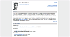Desktop Screenshot of clauselholm.bol.ucla.edu