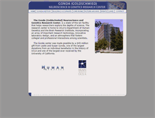 Tablet Screenshot of gonda.ucla.edu