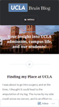 Mobile Screenshot of blog.admissions.ucla.edu