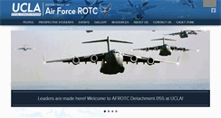 Desktop Screenshot of afrotc.ucla.edu