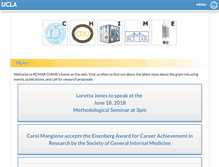 Tablet Screenshot of chime.ucla.edu