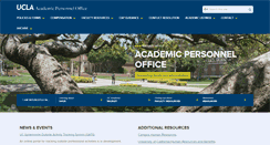 Desktop Screenshot of apo.ucla.edu