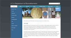 Desktop Screenshot of biomath.medsch.ucla.edu