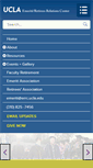 Mobile Screenshot of errc.ucla.edu