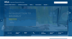 Desktop Screenshot of finance.ucla.edu