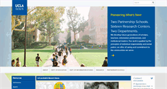 Desktop Screenshot of gseis.ucla.edu