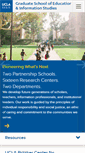 Mobile Screenshot of gseis.ucla.edu