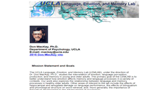 Desktop Screenshot of mackay.bol.ucla.edu