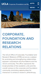 Mobile Screenshot of corporate.ucla.edu