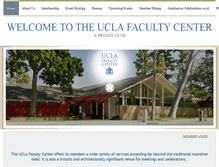 Tablet Screenshot of facultycenter.ucla.edu