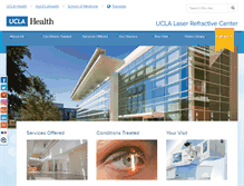 Tablet Screenshot of lasik.ucla.edu